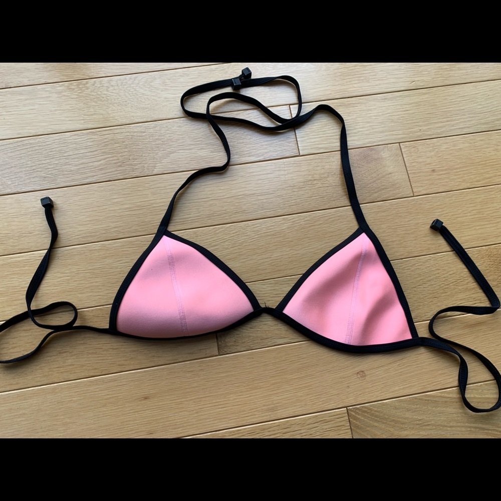 Triangl neoprene bathing suit top